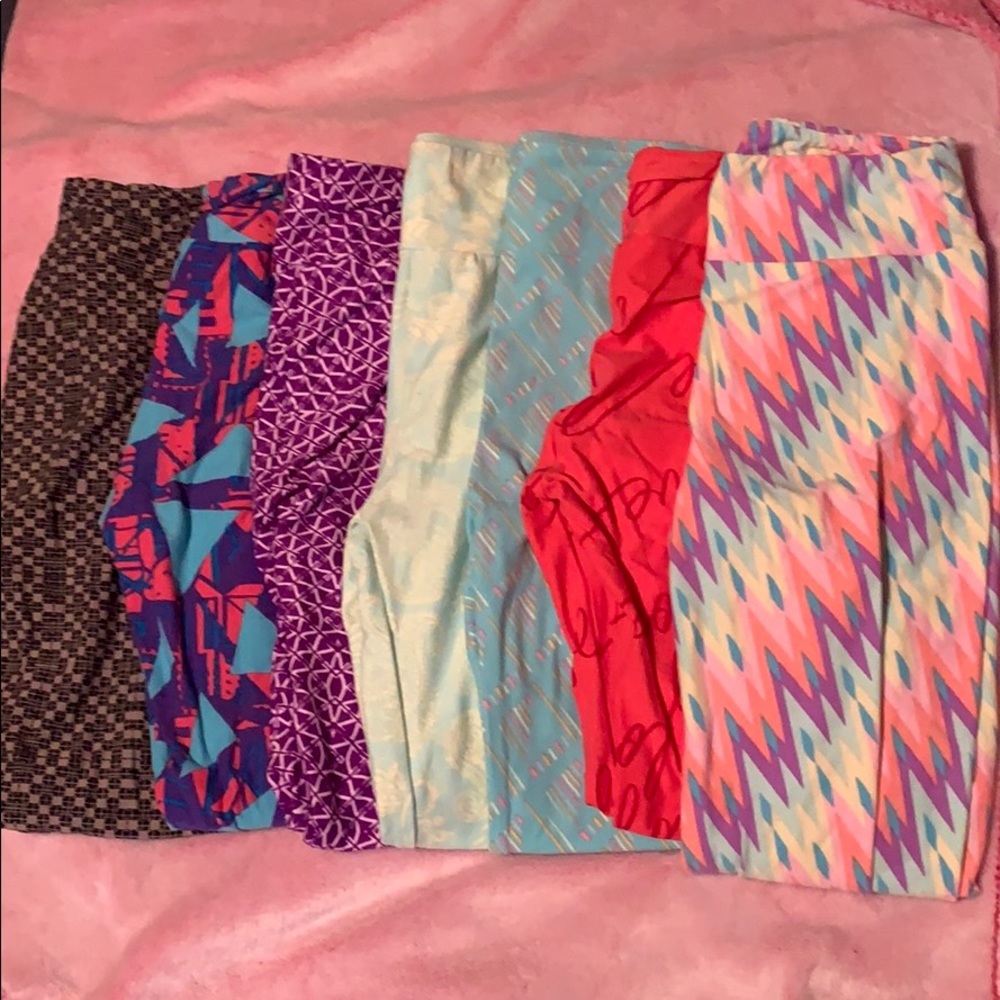 LuLaRoe leggings(7 pair)